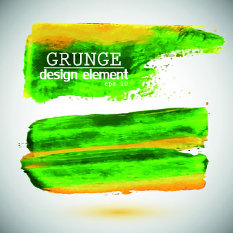 Grunge watercolor elements vector background 03 watercolor water Vector Background elements element   