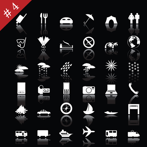 commonly White web icon vector set 04 white web icon icon Commonly   