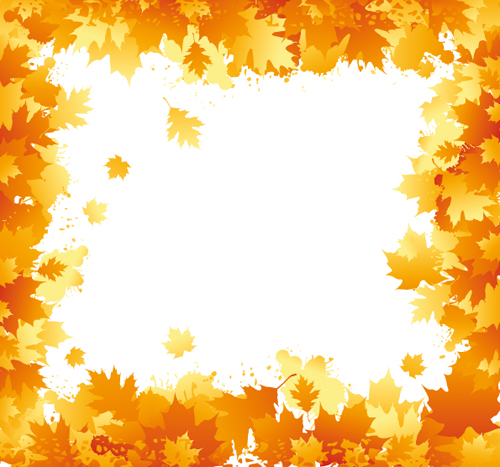 Autumn elements of Frames vector 01 frames frame elements element autumn   