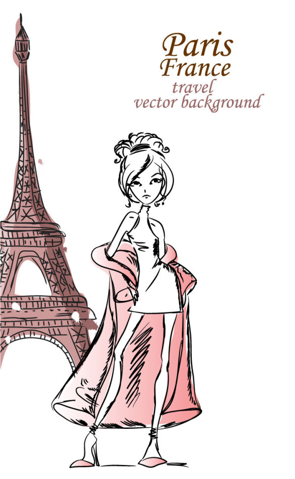 The line of draft Illustration background vector 04 vector illustration   