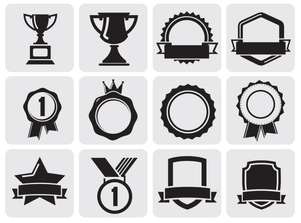 Huge collection of Black and white icons vector 19 icons icon Huge collection collection black and white   