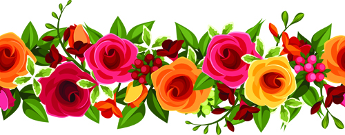 Beautiful roses art background vector 05 roses beautiful background   