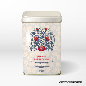 Beautiful floral pattern packaging design vector 01 pattern floral beautiful   