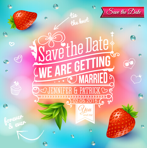 Summer style wedding invitation background vector 03 wedding summer invitation background vector background   