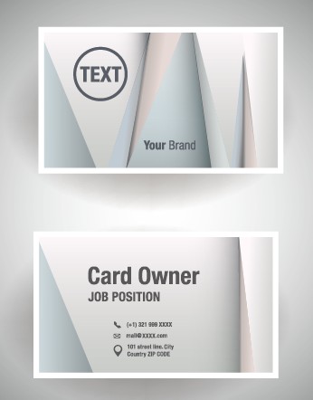 Modern business cards creative vector 04 modern creative business cards business card business   