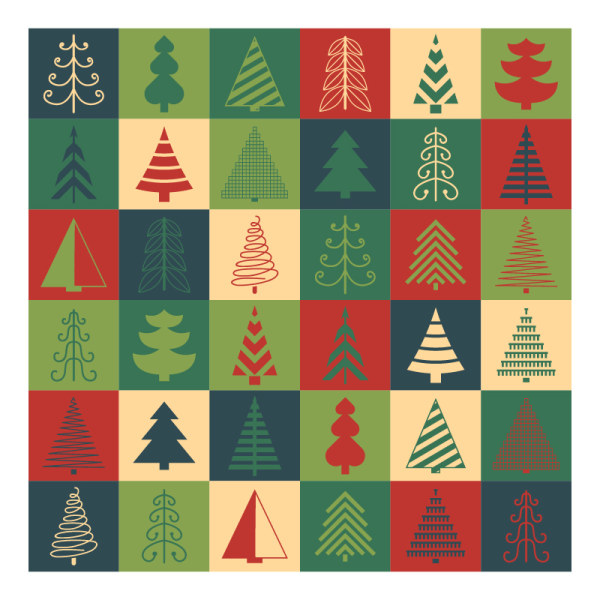 Christmas tree flat vector icons icons flat christmas tree christmas   