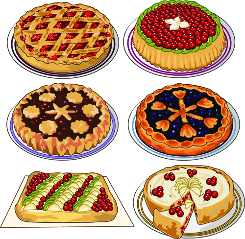Different tasty pizza vector design Tasty pizza different   