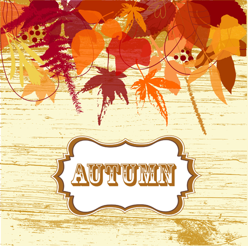 Halation autumn leaves art background vector 03 halation autumn leaves autumn   