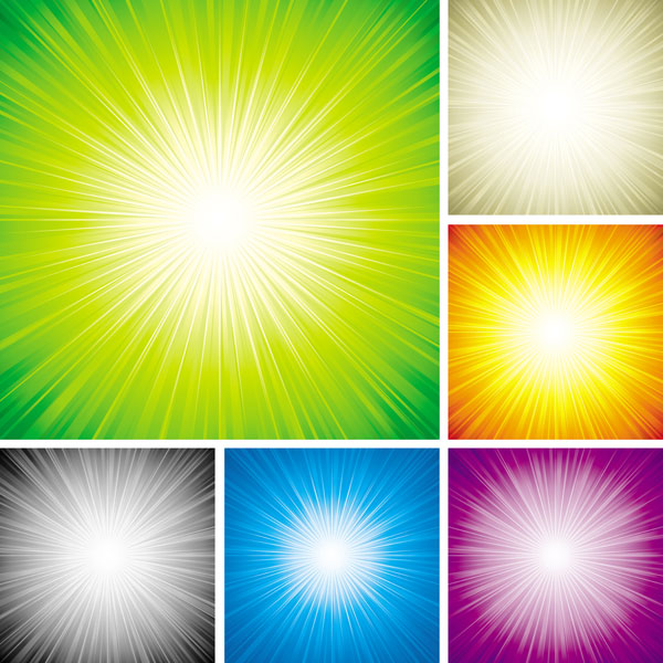 Be riotous with colour light background Vector graphic radiation light explosion background   