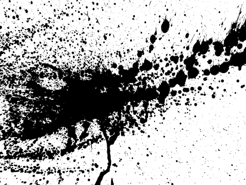 Elements of Ink splash background vector set 02 splash ink elements element   