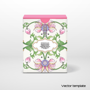 Beautiful floral pattern packaging design vector 07 pattern floral beautiful   