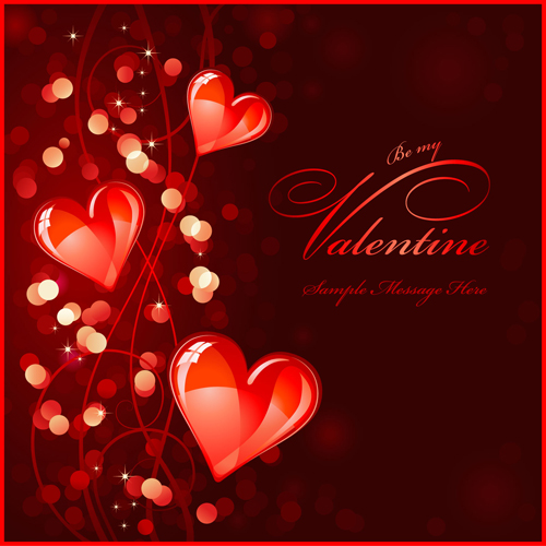 Elements of Romantic Heart vector 02 romantic heart elements element   