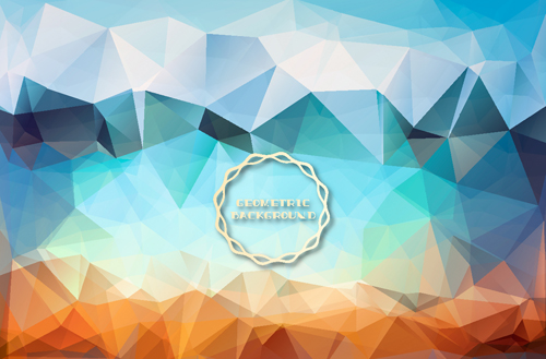 Shiny geometric shapes embossment background vector 04 shiny Geometric Shapes Geometric Shape geometric embossment background vector background   