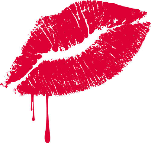 Grunge lipstick design vector 02 lipstick lips grunge   