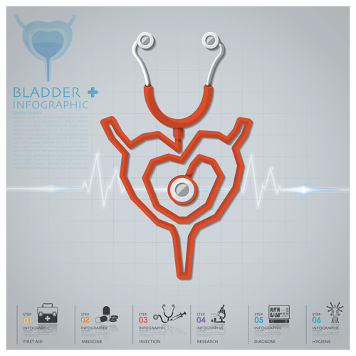 Health and Medical infographic with Stethoscope vector 10 stethoscope medical infographic health   