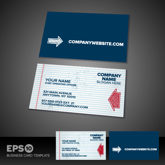 Business card templates vector 04 vector business card templates   