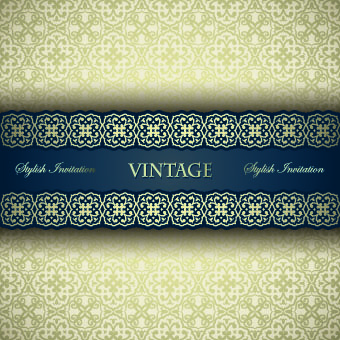 Luxury pattern vintage vector background 01 vintage Vector Background pattern luxury   