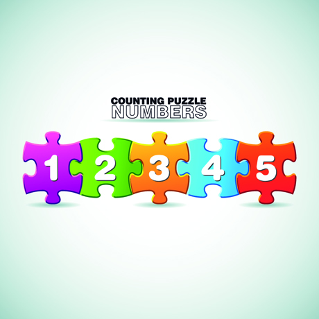 puzzle with number vector 02 puzzle number   