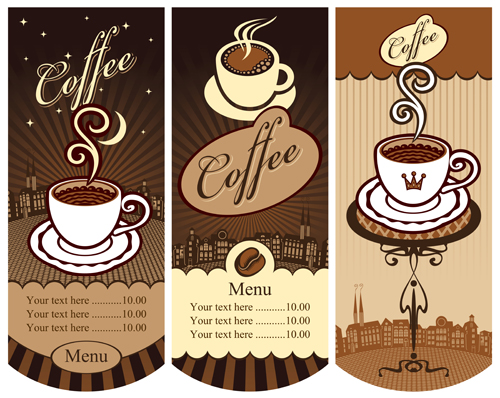 Vintage styles cafe price menu vector Vintage Style vintage price menu design cafe   