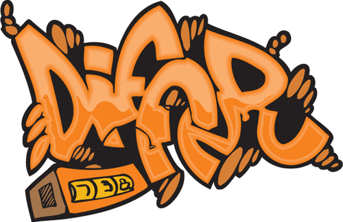 Funny graffiti alphabet design vector 15 graffiti funny alphabet   