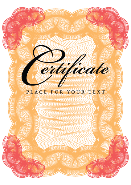 Certificate lace frames design vector 04 lace frames frame certificate   