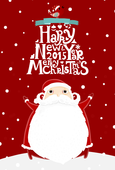 2015 Christmas and new year santa background 03 santa new year christmas background 2015   