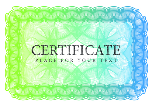 Certificate lace frames design vector 06 lace frames frame certificate   