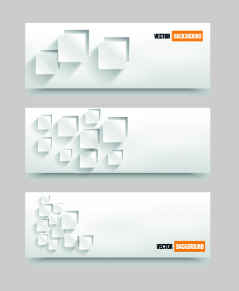 White banner vector 05 white banner   