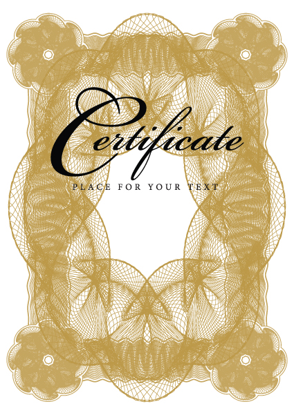 Certificate lace frames design vector 05 lace frames frame certificate   