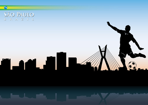Famous cities silhouette creative vector 10 silhouette famous creative cities   