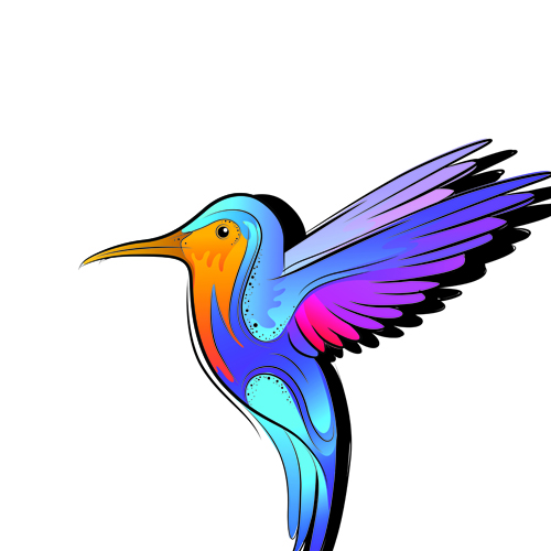 Colorful Animal and Musical instruments illustrations vector 05 musical instruments colorful birds Animal   