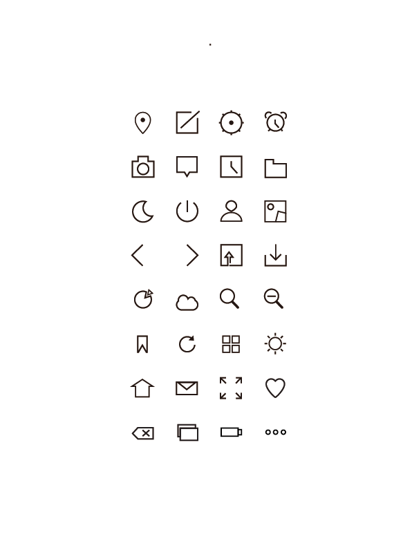 Simple cute outline web icons web icons web icon outline icons icon cute   