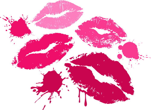 Grunge lipstick design vector 01 lipstick lips grunge   