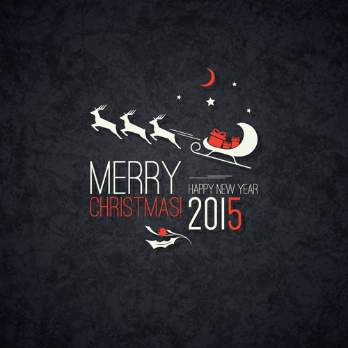 Merry christmas and 2015 new year dark background merry christmas dark background christmas 2015   