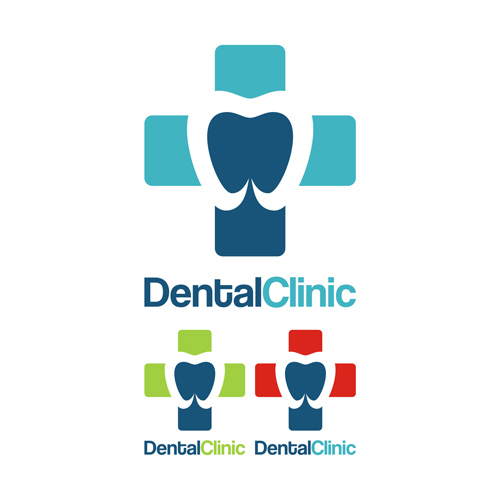 Dental clinic logo creative vector 01 logo Dental creative clinic   