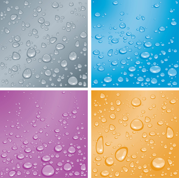 Drops of water Backgrounds art vector water droplets background   