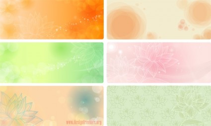 flowery backgrounds 01 vector vector free flowery backgrounds   