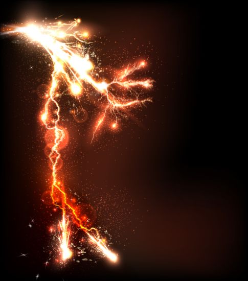 Lightning flash stick background vector 02 stick lightning flash background   