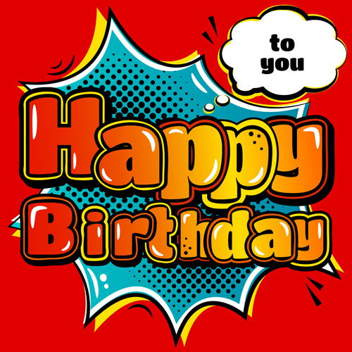 Cartoon styles happy birthday design vector 02 styles happy design cartoon birthday   