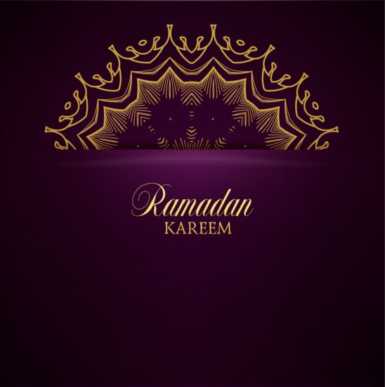 Ramadan kareem purple backgrounds vector set 36 ramadan purple kareem backgrounds   