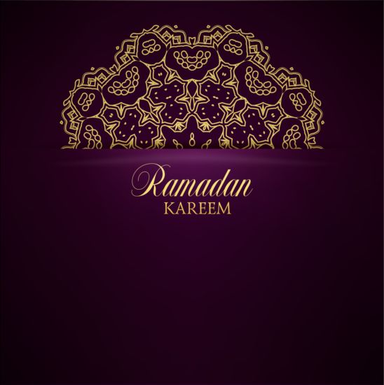 Ramadan kareem purple backgrounds vector set 35 ramadan purple kareem backgrounds   