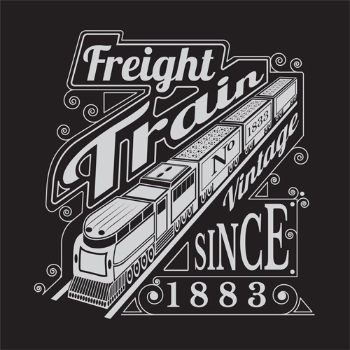 old freight train vector background train old freight background   
