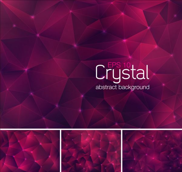 Purple crystal abstract background vector purple crystal background abstract   