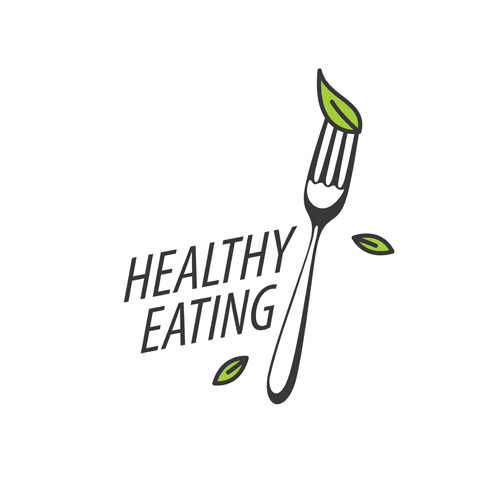 Healthy eating logo design vector set 03 logo Healthy eating   
