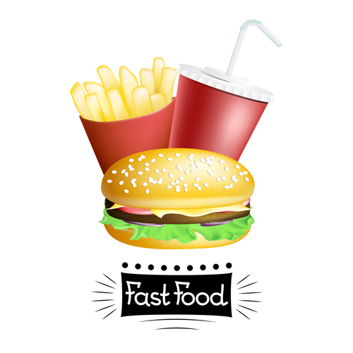Fast food design vector graphics 03 graphics food fast design   