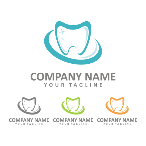 Funny dentist logo vector 03 logo funny dentist   