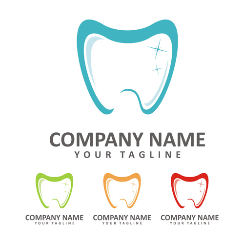 Funny dentist logo vector 02 logo funny dentist   