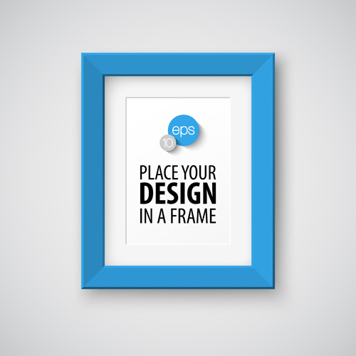 Modern photo frame creative vectors material 09 photo modern material frame creative   