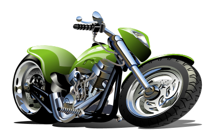 Vintage motorcycle illustration design vector 05 svg   