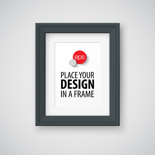 Modern photo frame creative vectors material 06 photo modern material frame creative   